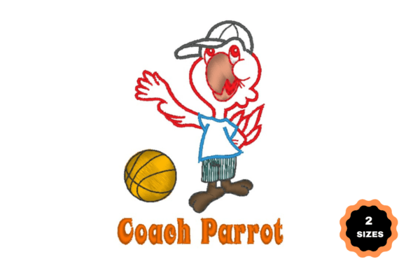 Coach Parrot Embroidery Design Review