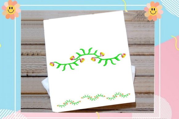 Cute Flower Border Embroidery Review