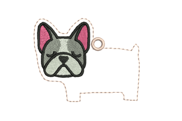 French Bulldog Tag Name Embroidery Review