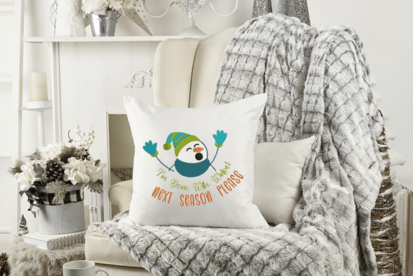 Funny Winter Quote Embroidery Review