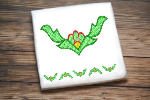 Green Border Frame Review for Seasonal Embroidery