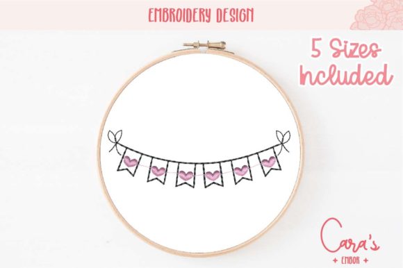 Heart Garland Embroidery Review
