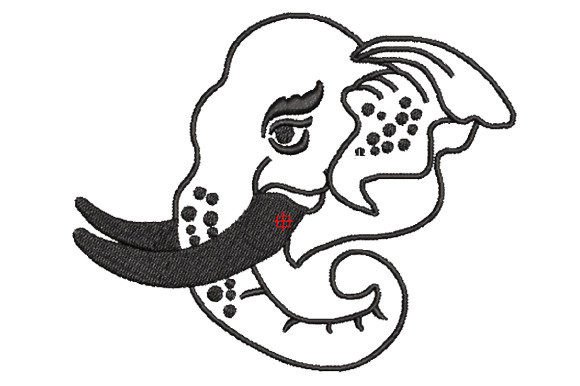 Ivory Thai Elephant Embroidery Review