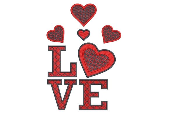 Love Valentine s Day Embroidery Review for Business Use