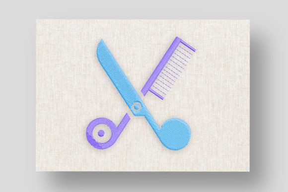 Scissors and Comb Embroidery Design Review