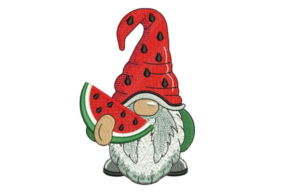 Watermelon Gnome Embroidery Design Review