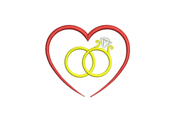 Wedding Ring and Heart Embroidery Review